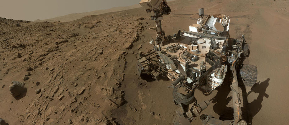 Curiosity á Mars